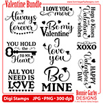 Valentine Digital Stamp Bundle